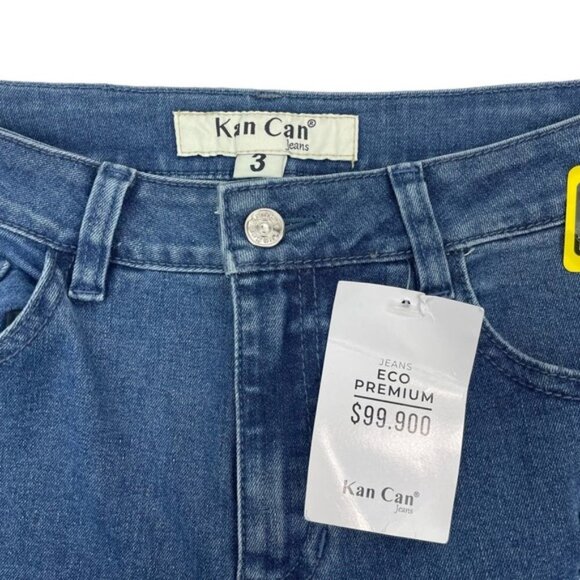 NWT KAN CAN Distressed Skinny Jean Sz 25 Blue - Picture 6 of 8